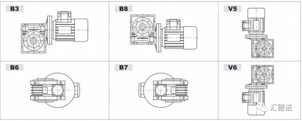 汇德诺RV蜗轮蜗杆减速机选型下单注意事项